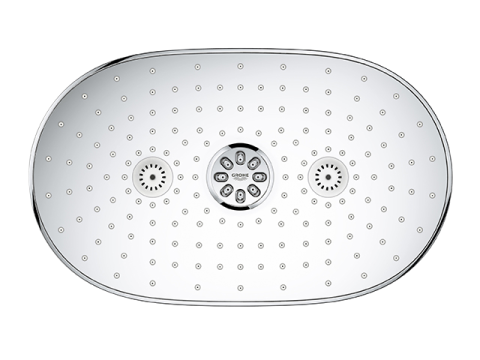 Grohe Rainshower SmartControl 360 DUO Termostatik Duş Bataryalı Duş Sistemi Krom 26250000 - 3