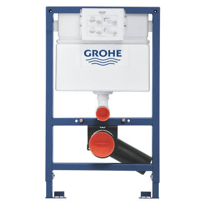 Grohe Rapid SL Gömme Rezervuar, Pnömatik, Duvar Önü Alçıpan Tipi, (Kısa - 82 Cm) 38526000 - 2