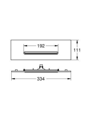 Grohe RSH AQUA Cascade Tepe Duşu Krom 26734000 - 4