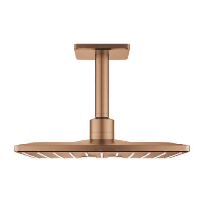 Grohe Rainshower Mono 310 Cube Tepe Duşu Seti, 2 Akışlı, Parlak Bakır 26481DA0 - 1