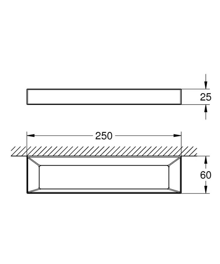 Grohe Selection Cube Etajer 40766000 - 2