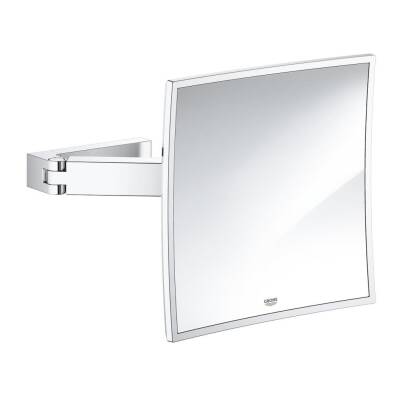 Grohe Selection Cube Makyaj ve Tıraş Aynası Krom 40808000 - 1