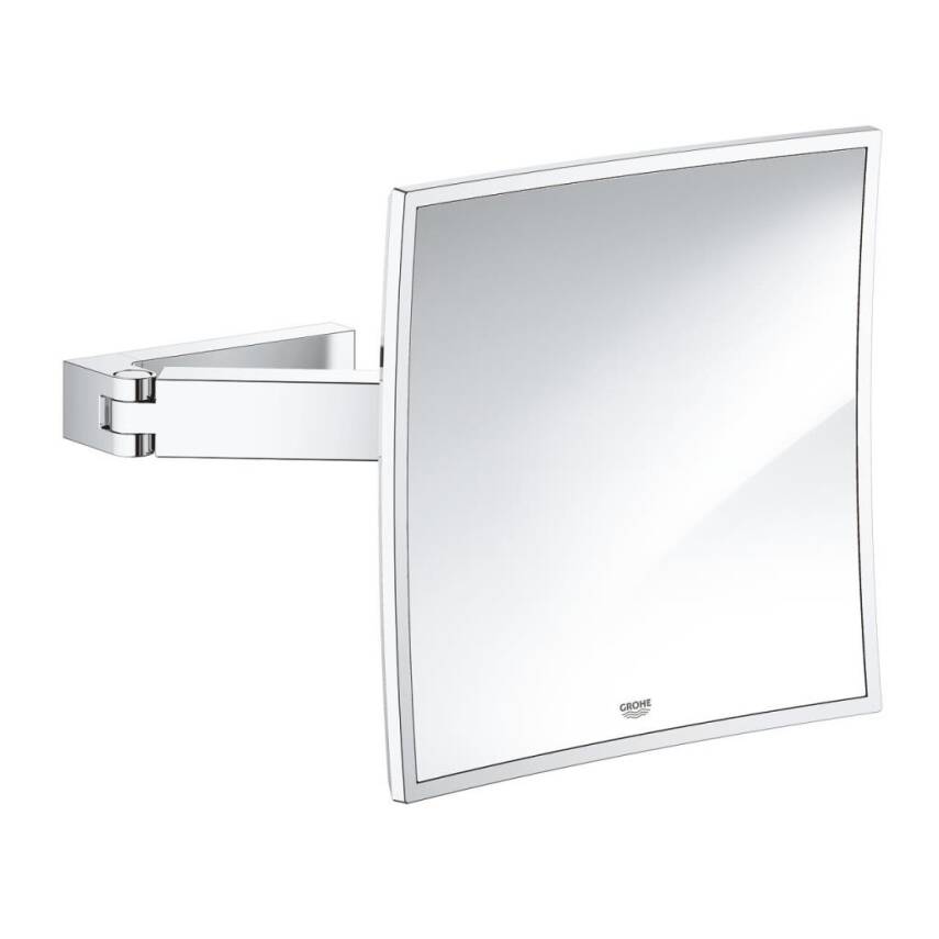Grohe Selection Cube Makyaj ve Tıraş Aynası Krom 40808000 - 1