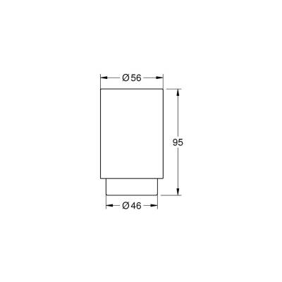 Grohe Selection Diş Fırçalık Camı 41029000 - 2