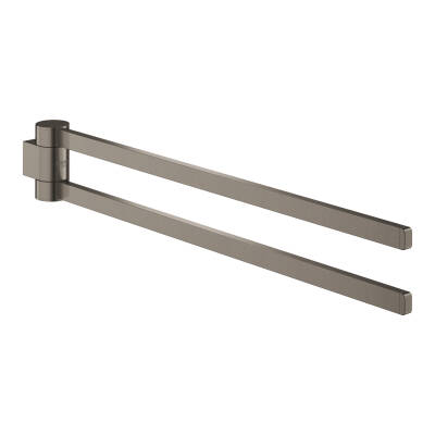 Grohe Selection İkili Döner Havluluk, Fırçalı Sert Grafit 41063AL0 - 1