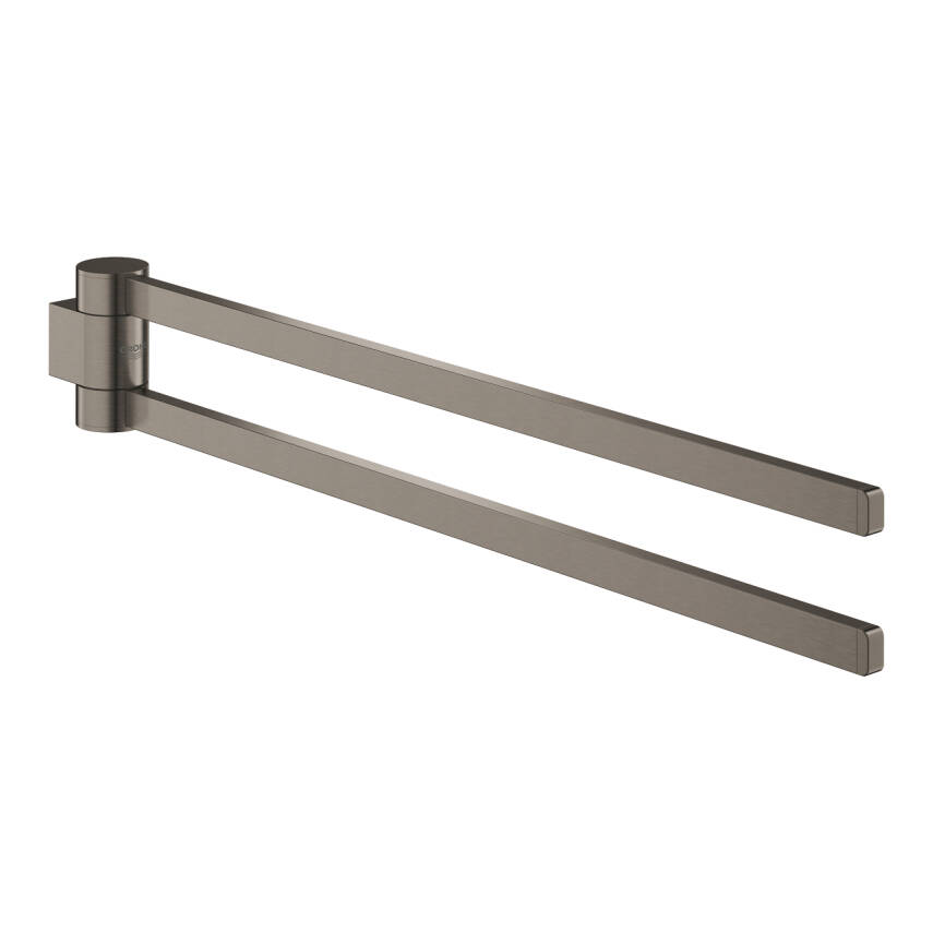 Grohe Selection İkili Döner Havluluk, Fırçalı Sert Grafit 41063AL0 - 1