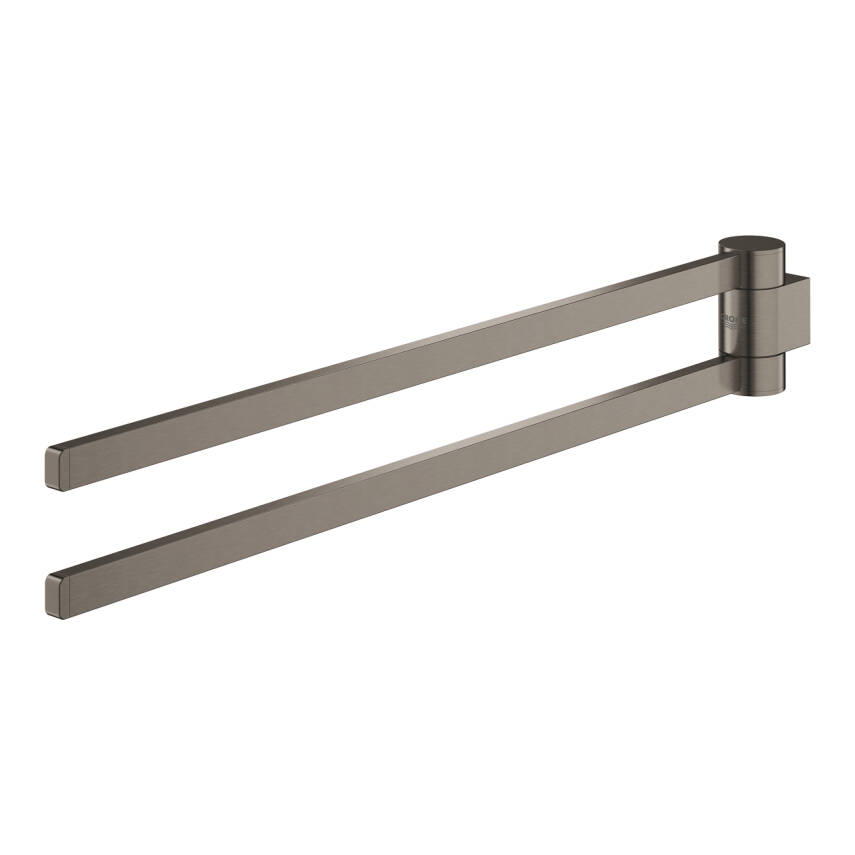 Grohe Selection İkili Döner Havluluk, Fırçalı Sert Grafit 41063AL0 - 2