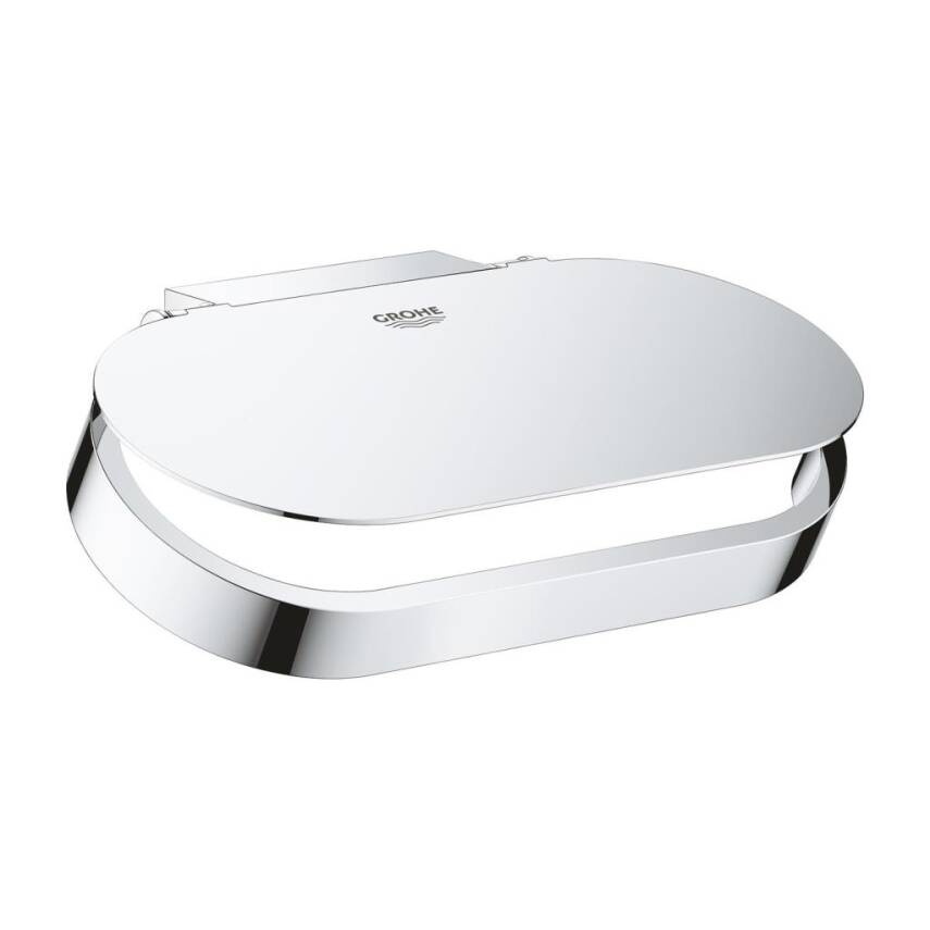 Grohe Selection Kapaklı Tuvalet Kağıtlığı Krom 41069000 - 1