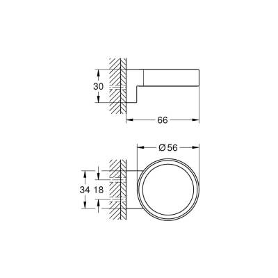 Grohe Selection Sabunluk Tutacağı 41027000 - 2