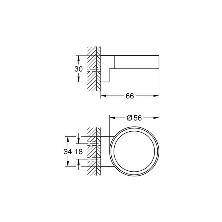 Grohe Selection Sabunluk Tutacağı Altın 41027GL0 - 2
