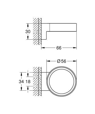 Grohe Selection Sabunluk Tutacağı Mat Siyah 41217KF0 - 5