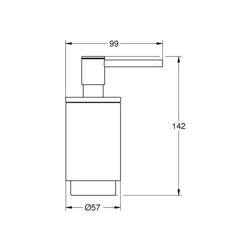 Grohe Selection Sıvı Sabunluk Krom 41028000 - 2