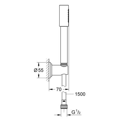 Grohe Sena El Duş Seti 28348000 - 3