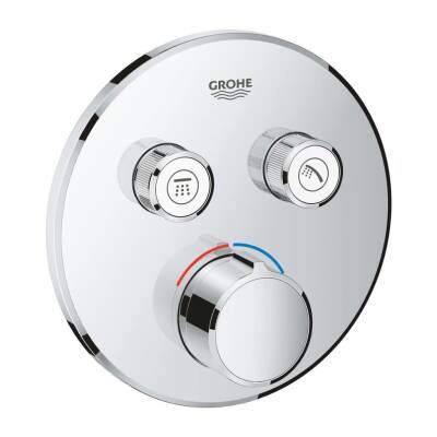 Grohe SmartControl Akış Kontrollü Ankastre Banyo Bataryası (2 Yollu Sıva Üstü Grubu) 29145000 - 1