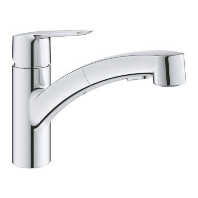 Grohe Start Spiralli Eviye Bataryası Krom 30307001 - 1