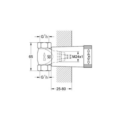 Grohe Stopvalf İç Gövde 29811000 - 2