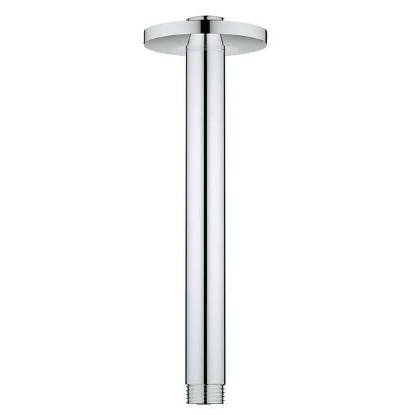 Grohe Tavandan Duş Başlığı İçin Tavan İniş Borusu, 186mm Krom 27559000 - 1