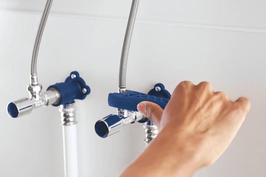 Grohe Tek Kumandalı Eviye Bataryası Krom 32891000 - 3