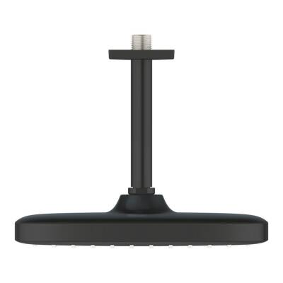 Grohe Tempesta 250 Kare Tepe Duşu Tek Akışlı 25 cm (Tavandan Dirsek Dahil) Mat Siyah 266882430 - 3