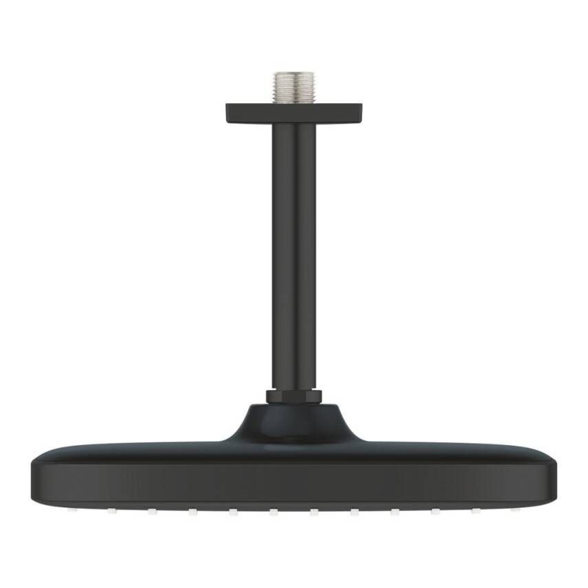 Grohe Tempesta 250 Kare Tepe Duşu Tek Akışlı 25 cm (Tavandan Dirsek Dahil) Mat Siyah 266882430 - 3