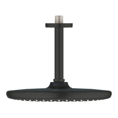 Grohe Tempesta 250 Yuvarlak Tepe Duşu Tek Akışlı 25 cm (Tavandan Dirsek Dahil) Mat Siyah 266692430 - 3