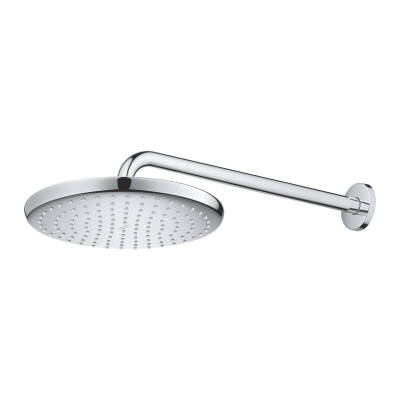 Grohe Tempesta 250 Yuvarlak Tepe Duşu Tek Fonksiyonlu, 25 cm (Duvardan Dirsek Dahil) Krom 26668000 - 4