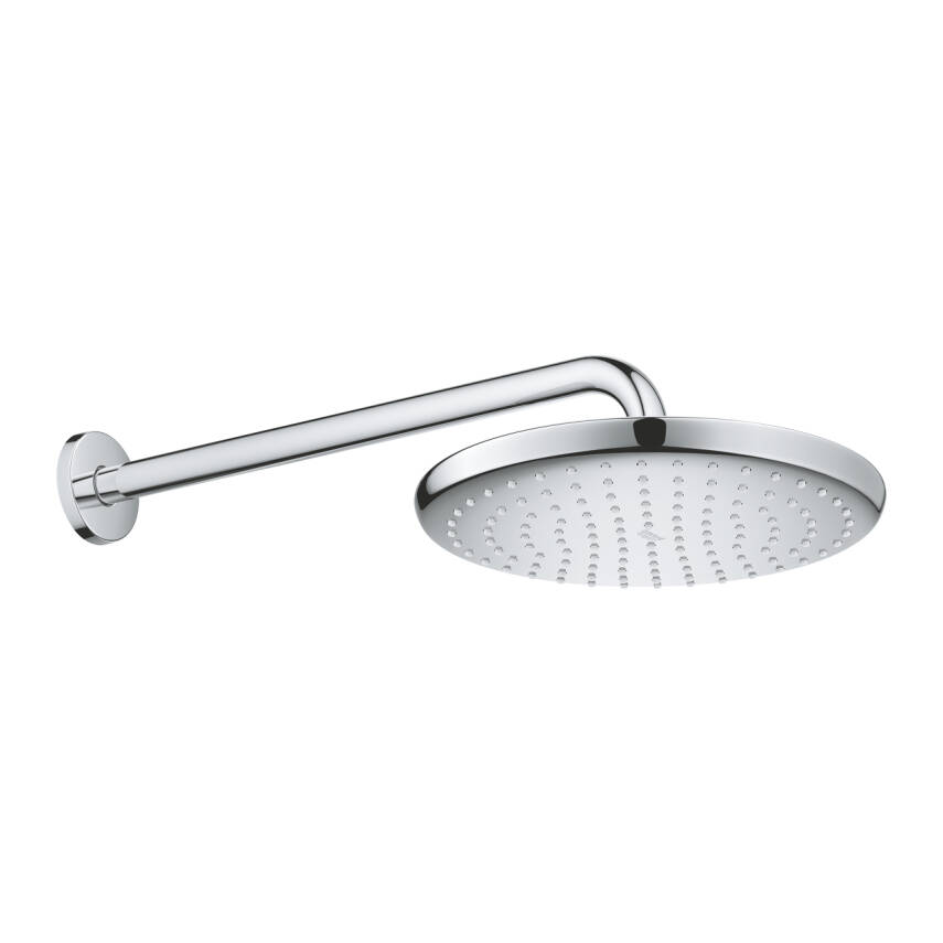 Grohe Tempesta 250 Yuvarlak Tepe Duşu Tek Fonksiyonlu, 25 cm (Duvardan Dirsek Dahil) Krom 26668000 - 2