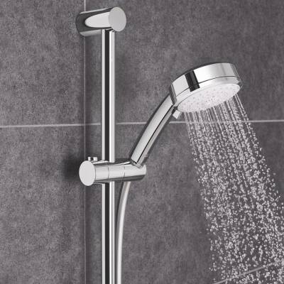 Grohe Tempesta Cosmopolitan 100 Sürgülü Duş Seti 3 Akışlı Krom 27579002 - 2