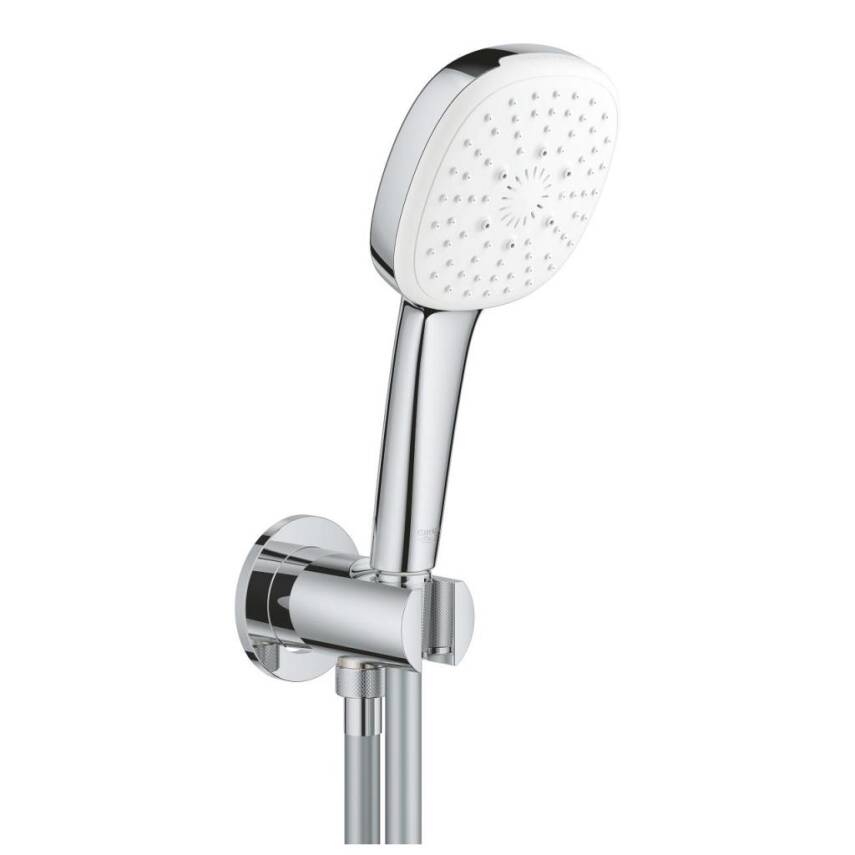 Grohe Tempesta Cube 110 Ankastre Bağlantılı El Duşu Seti 3 Akışlı Krom 26910003 - 1