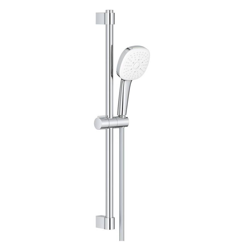 Grohe Tempesta Cube 110 Sürgülü Duş Seti, 3 Fonksiyonlu Krom 27579003 - 1