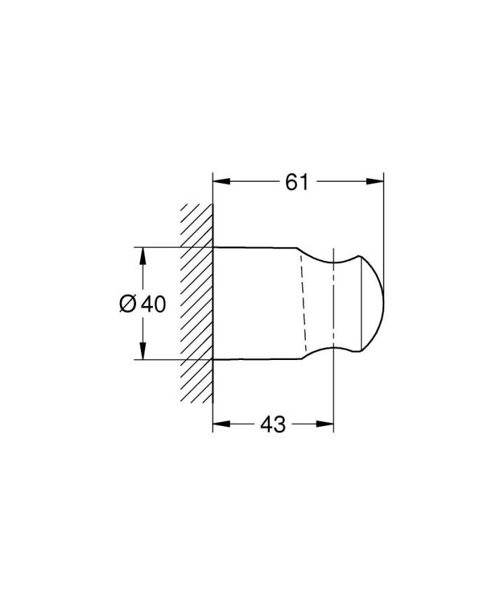 Grohe Tempesta Sabit Duş Askısı 28605001 - 4