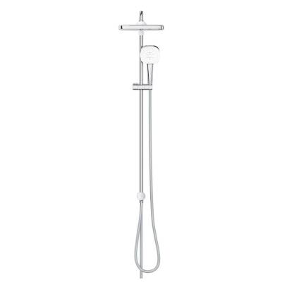 Grohe Tempesta System 250 Cube Kare Duş Başlıklı Duvara Monte Duş Sistemi Krom 26694001 - 3