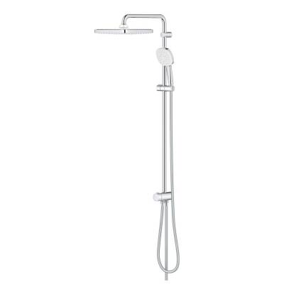 Grohe Tempesta System 250 Cube Kare Duş Başlıklı Duvara Monte Duş Sistemi Krom 26694001 - 4