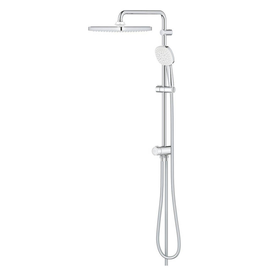 Grohe Tempesta System 250 Cube Kare Duş Başlıklı Duvara Monte Duş Sistemi Krom 26977001 - 3