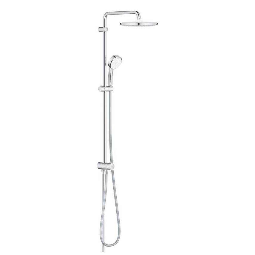 Grohe Tempesta System 250 Duvara Monte Duş Sistemi Yön Değiştiricili Krom-Beyaz 26675000 - 1