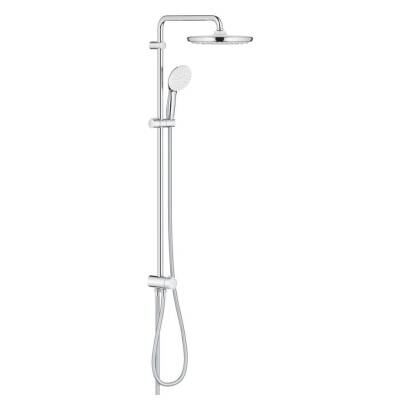 Grohe Tempesta System 250 Duvara Monte Duş Sistemi Yön Değiştiricili Krom-Beyaz 26675001 - 1