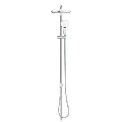 Grohe Tempesta System 250 Duvara Monte Duş Sistemi Yön Değiştiricili Krom-Beyaz 26675001 - 3