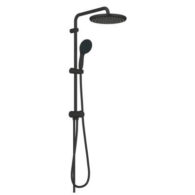 Grohe Tempesta System 250 Duvara Monte Duş Sistemi Yön Değiştiricili Mat Siyah 269802431 - 2