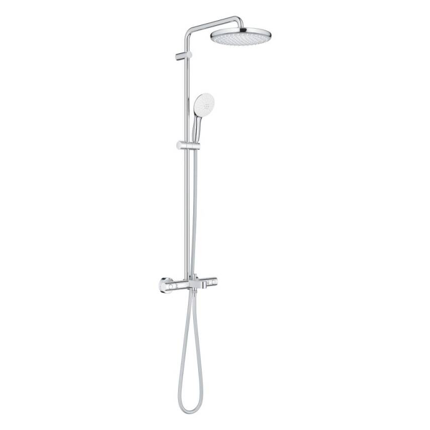 Grohe Tempesta System 250 Duvara Monte Termostatik Banyo Bataryalı Duş Kolonu Krom 26978001 - 2