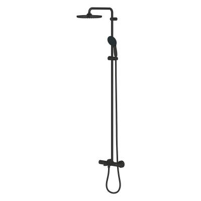 Grohe Tempesta System 250 Termostatik Banyo Bataryalı Duş Kolonu, Mat Siyah 266722431 - 4