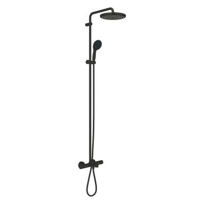 Grohe Tempesta System 250 Termostatik Banyo Bataryalı Duş Kolonu, Mat Siyah 266722431 - 2