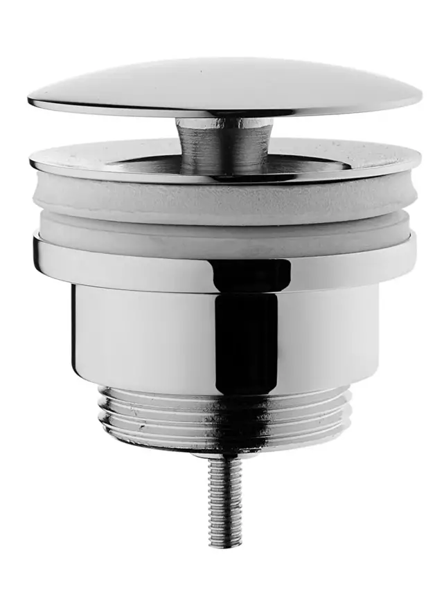Vitra Origin Classic Lavabo Yuvarlak Süzgeci Universal (Sabit), Krom - 1