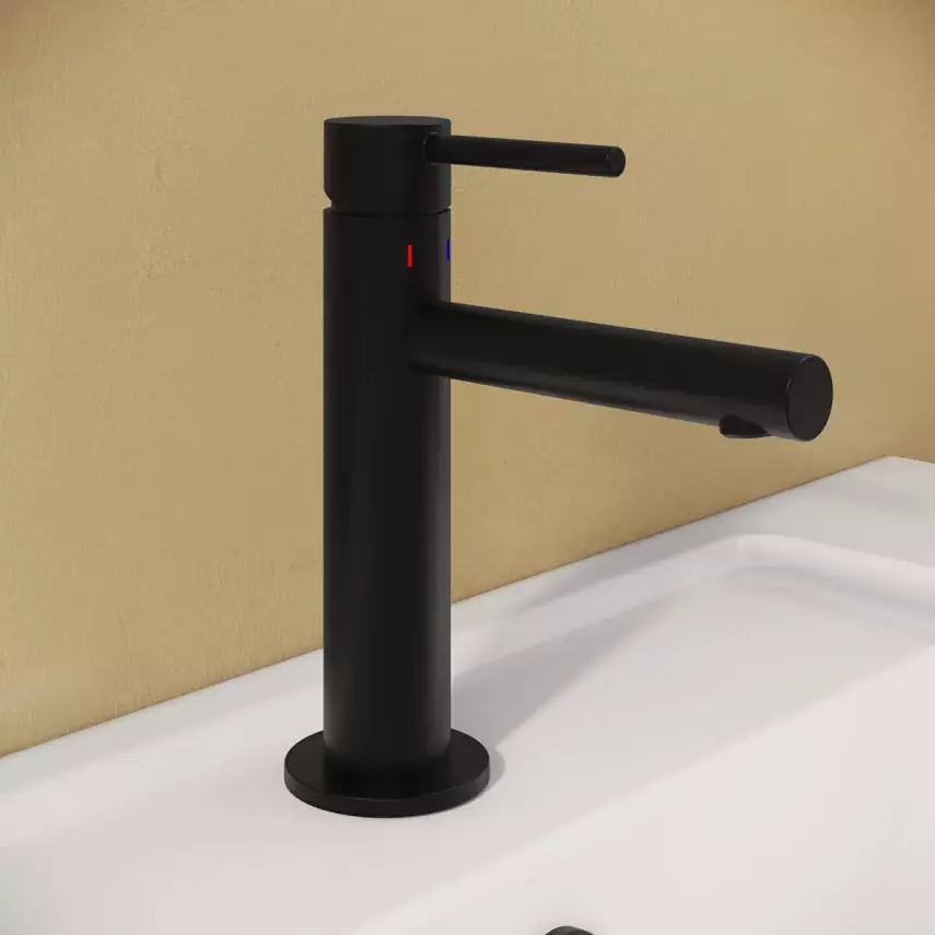Vitra Origin Lavabo Bataryası Mat Siyah A4255636WTC - 3