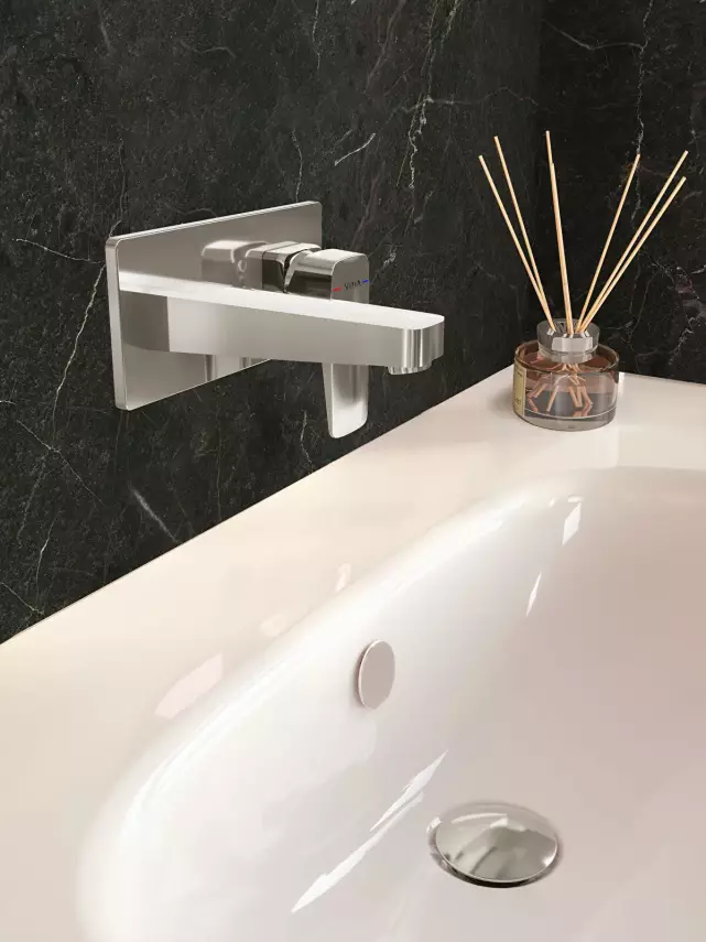 Vitra Origin Lavabo Yuvarlak Süzgeci Universal (Basmalı), Krom A45149 - 2