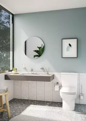 Vitra S20 Tezgahaltı Lavabo Dikdörtgen, 55X37 Cm Armatür Deliksiz, Su Taşma Delikli, Beyaz - 2