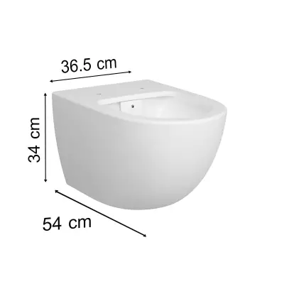 VitrA Sento Rim-ex Asma Klozet Beyaz 7748B003-0559 - 3